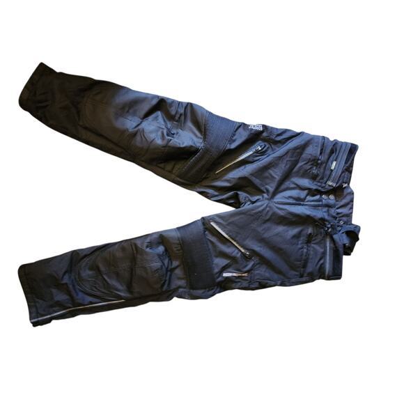 Hein Gericke Gore Tex Waterproof Motorcycle Riding Pants Men 46 Suspenders Armor - Picture 15 of 16